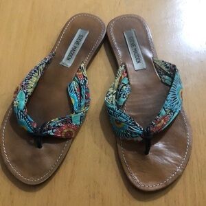 Steve Madden Floral Boho Sandals - Size 8